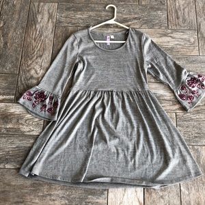 Francesca’s grey dress